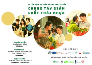 Họp báo trực tuyến ra mắt Trang thông tin điện tử và chiến dịch truyền thông “Chung tay giảm chất thải nhựa”
